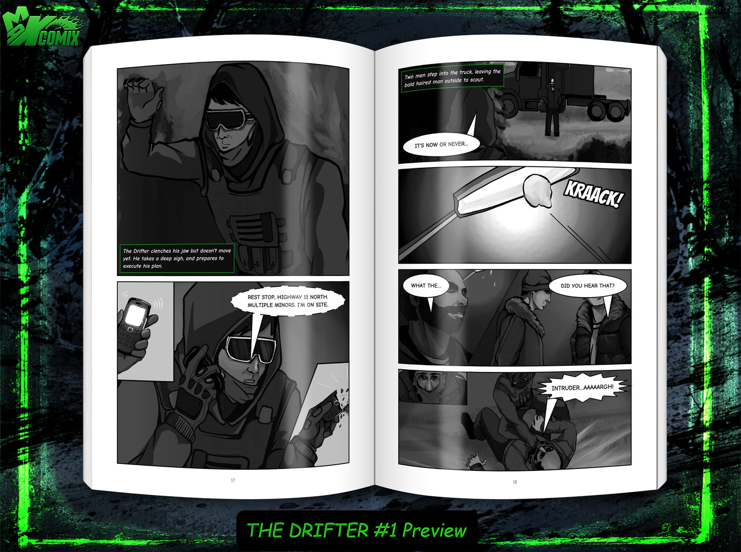 The Drifter #1 — Physical Comic (Maxium Comix)